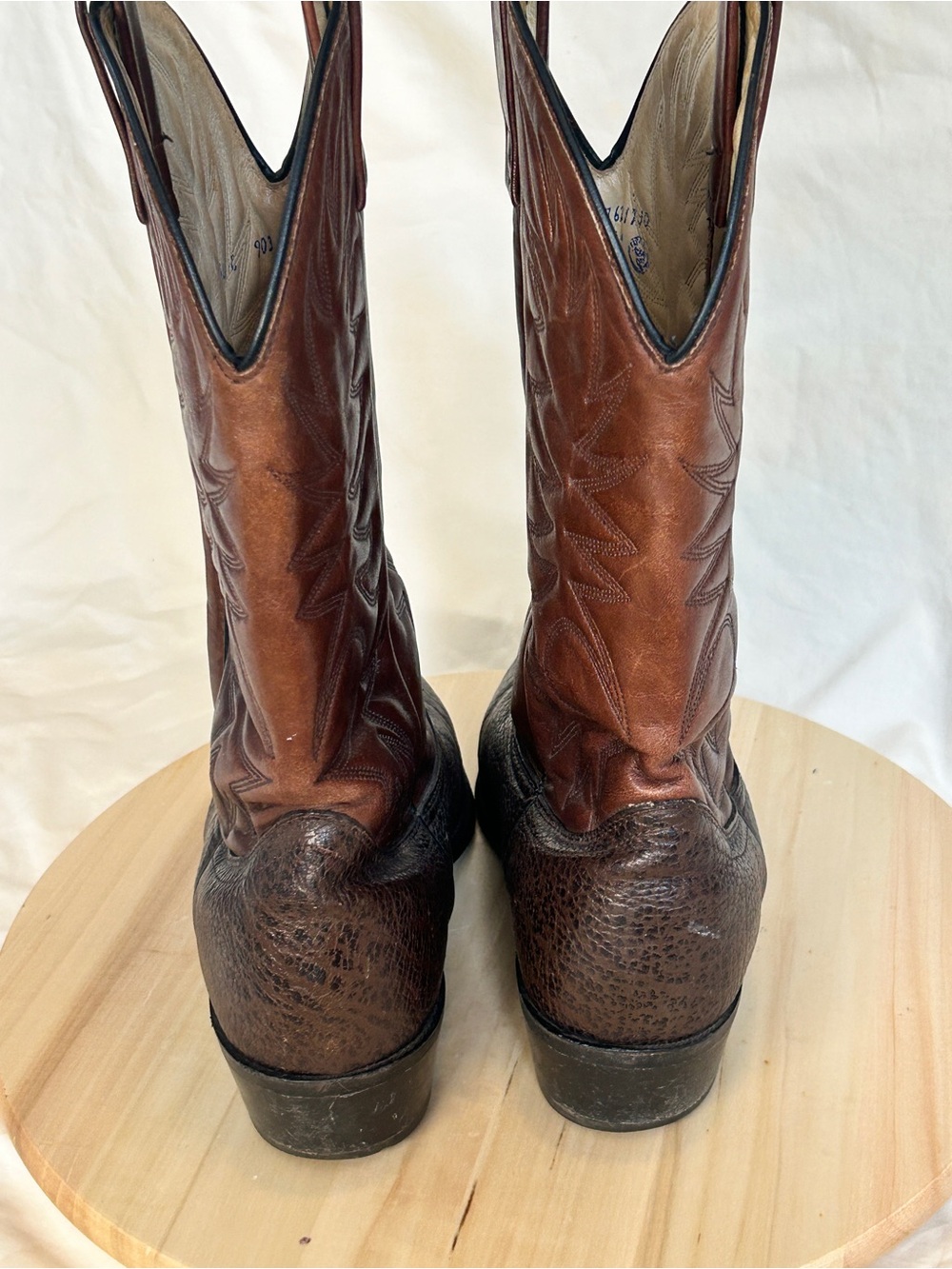 Red Wing Men’s Vintage 9805 Pecos Western Cowboy Boots US 10 E - Picture 4 of 10